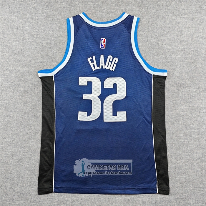 Camiseta Nino Dallas Mavericks Cooper Flagg NO 32 Statement 2025-26 Azul